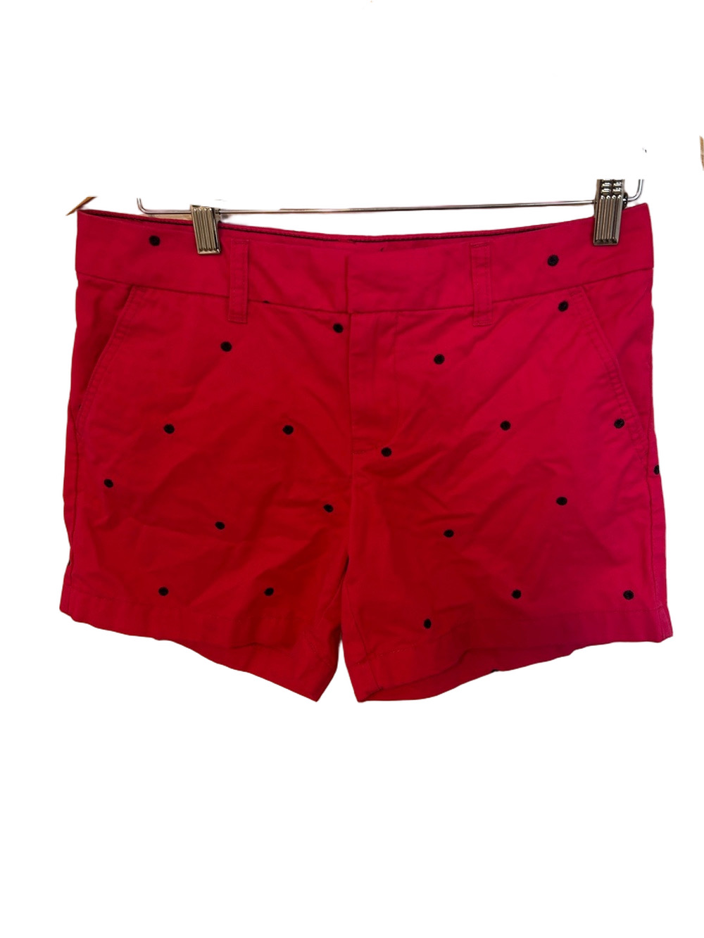 🎮Tommy Hilfiger Pink Polka Dot Cotton Shorts size 4 GUC